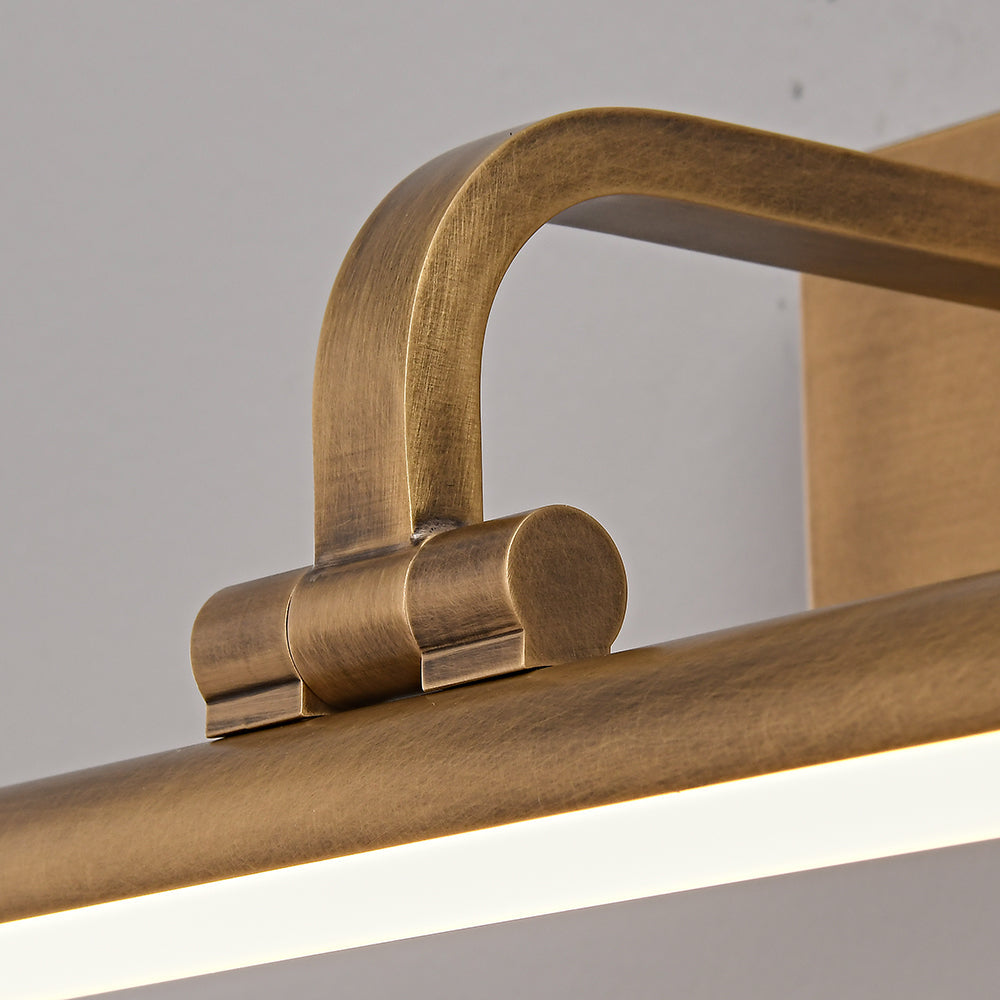 Sheffield Linear Brass Wall Sconce