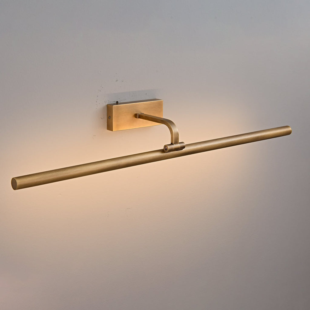 Sheffield Linear Brass Wall Sconce