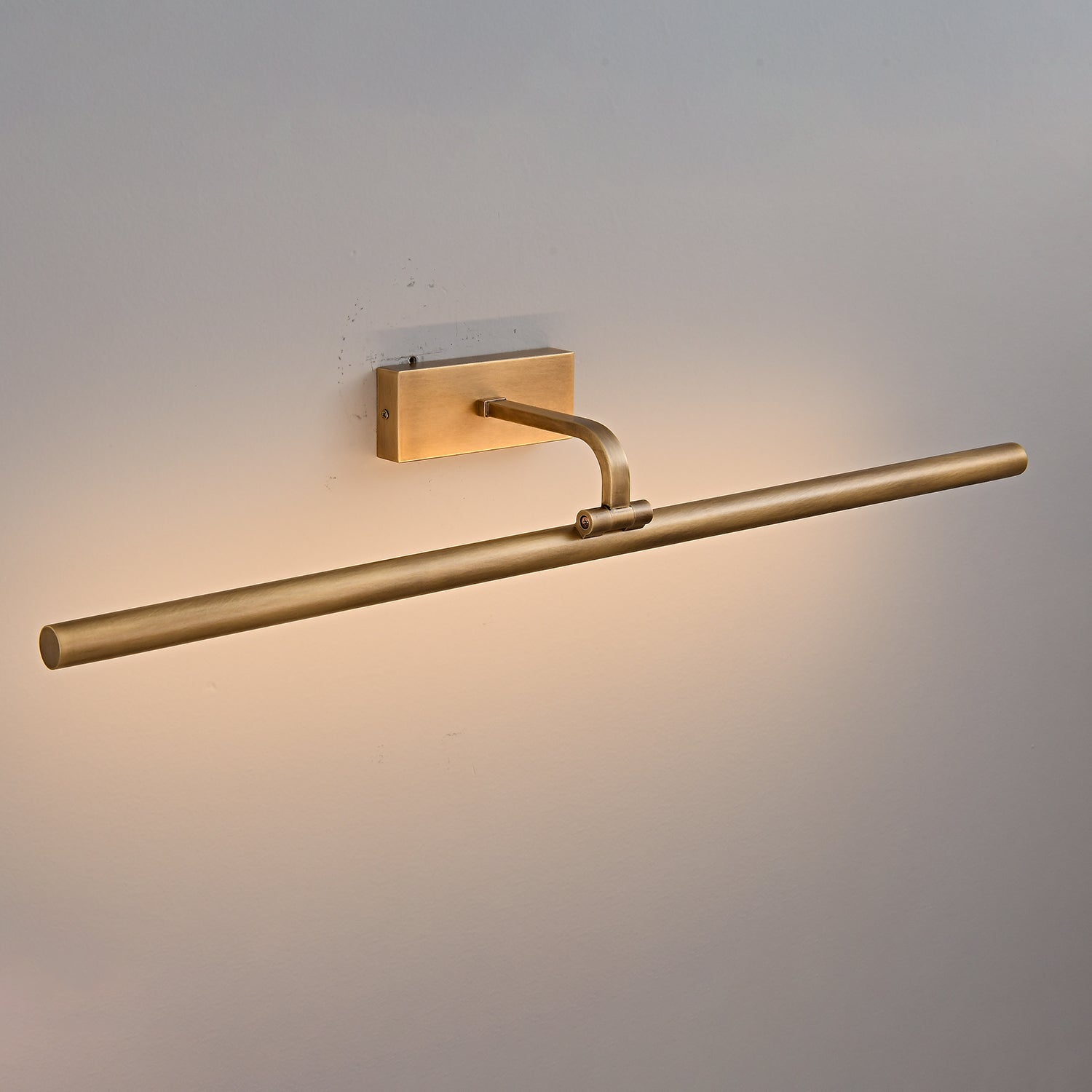 Sheffield Linear Brass Wall Sconce