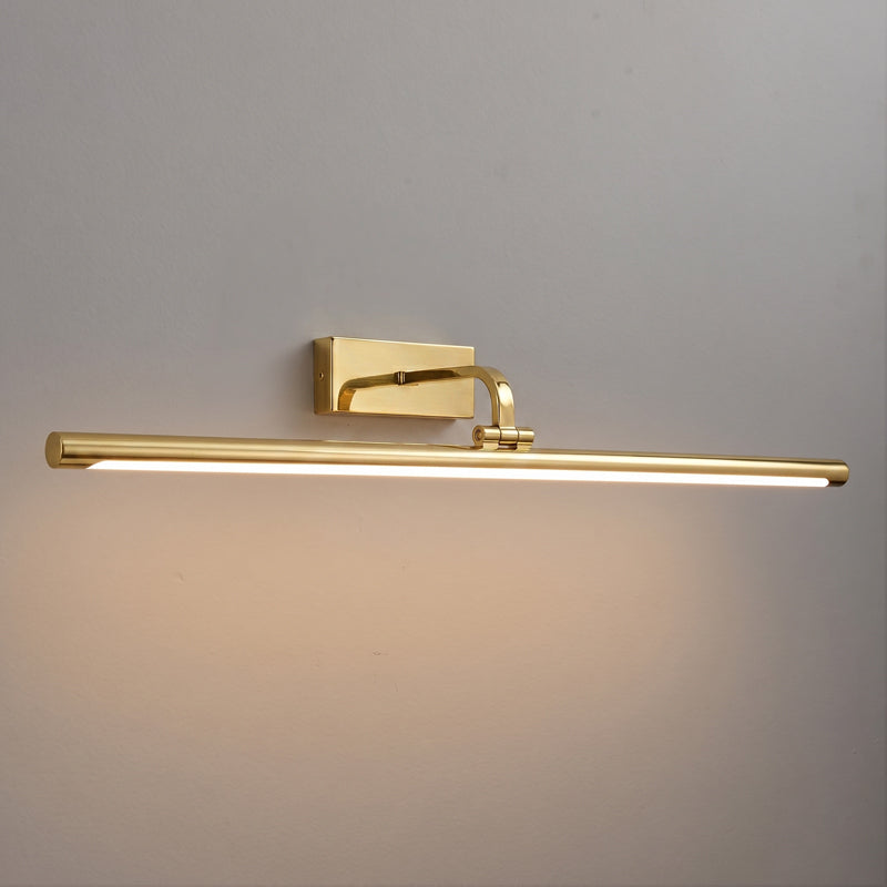 Sheffield Linear Brass Wall Sconce