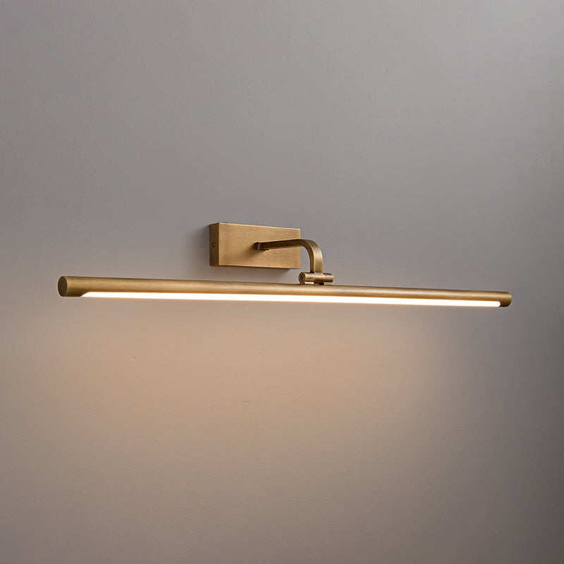 Sheffield Linear Brass Wall Sconce