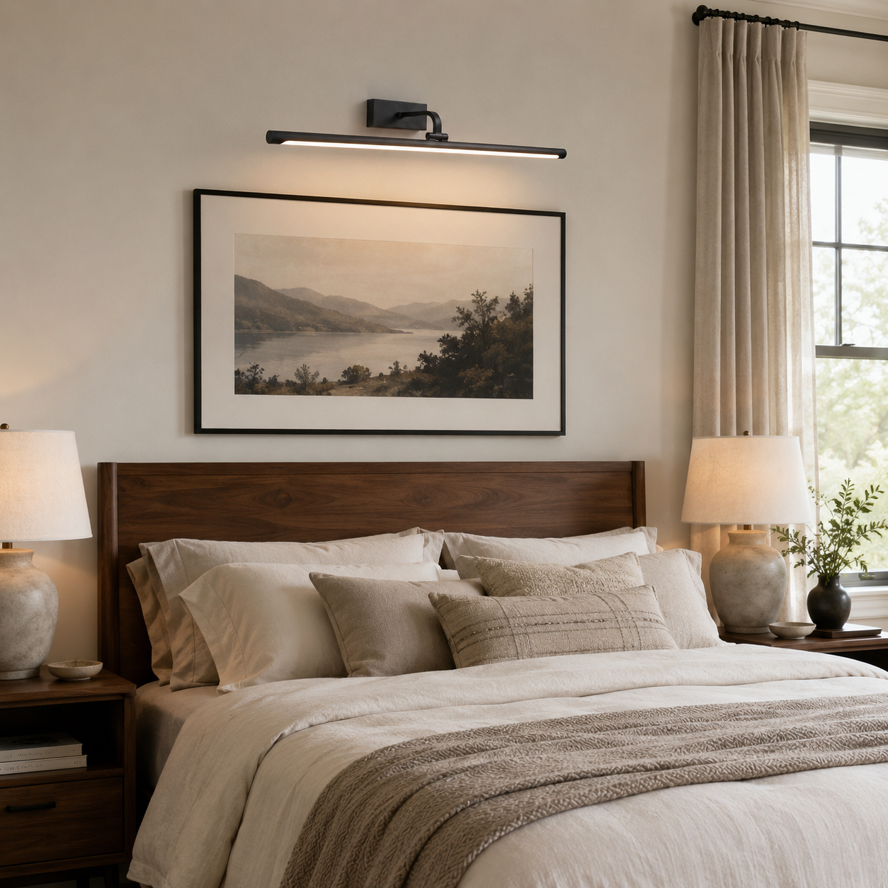 Sheffield Linear Brass Wall Sconce