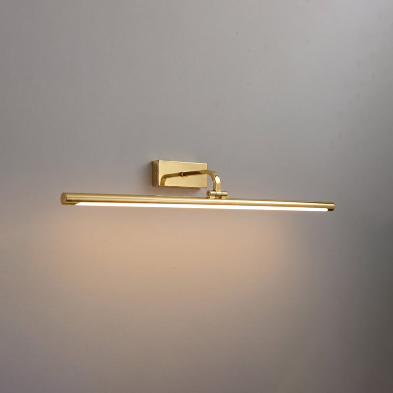 Sheffield Linear Brass Wall Sconce